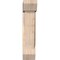 Ekena Millwork Traditional Slat Smooth Bracket w/ Offset Brace, Douglas Fir, 7 1/2"W x 22"D x 34"H BKT0806X22X34TRA06SDF - alternate 3